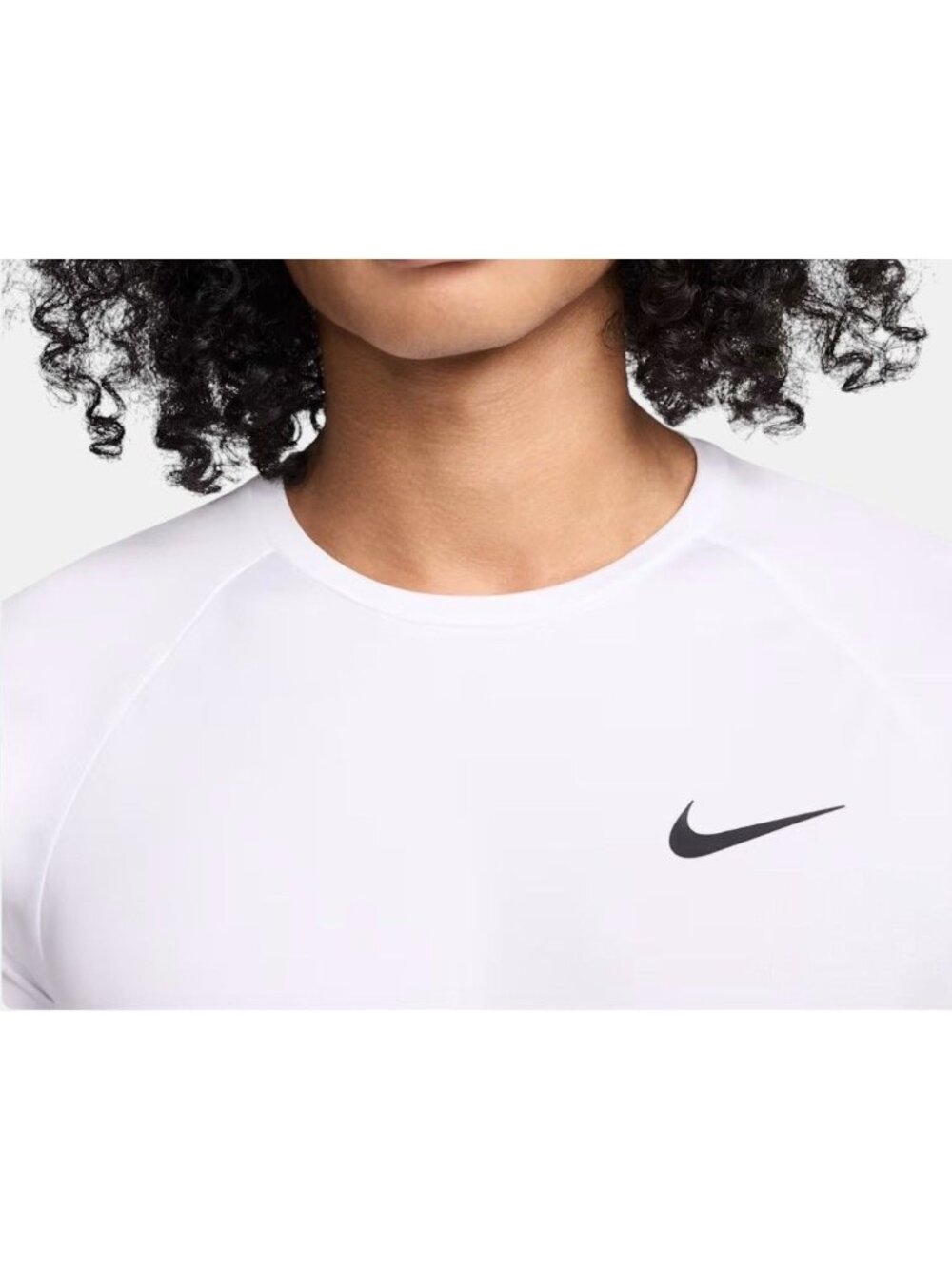 Nike Swim Hydroguard Dri-FIT UPF40+ Rash Guard NESSA588-100 Men's XXL NEW w/ Tag - Picture 4 of 9
